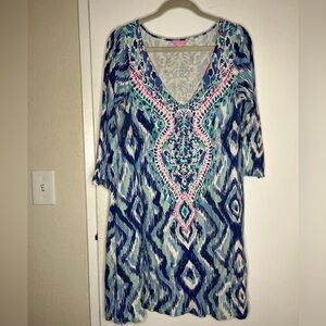 Lily Pulitzer Midi Sleeve Dress